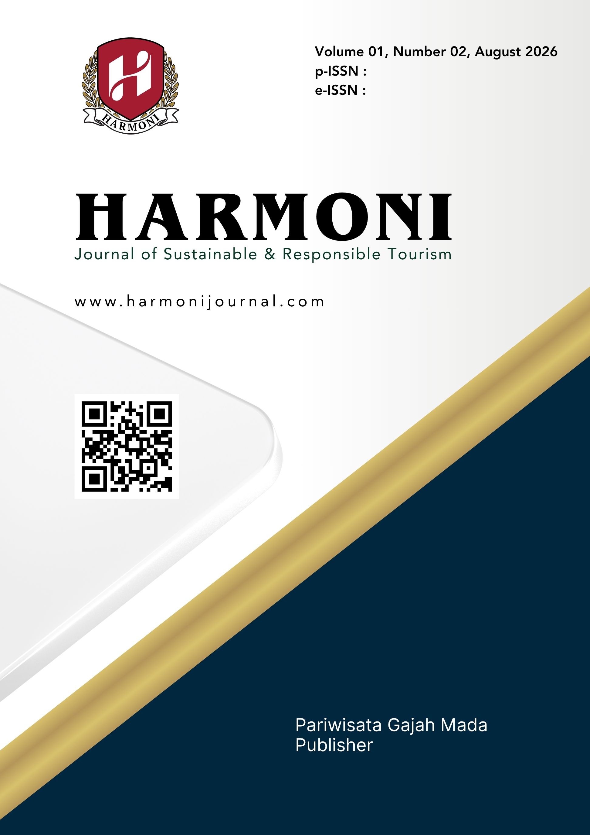 					View Vol. 1 No. 02 (2026): HARMONI: Journal of Sustainable & Responsible Tourism
				
